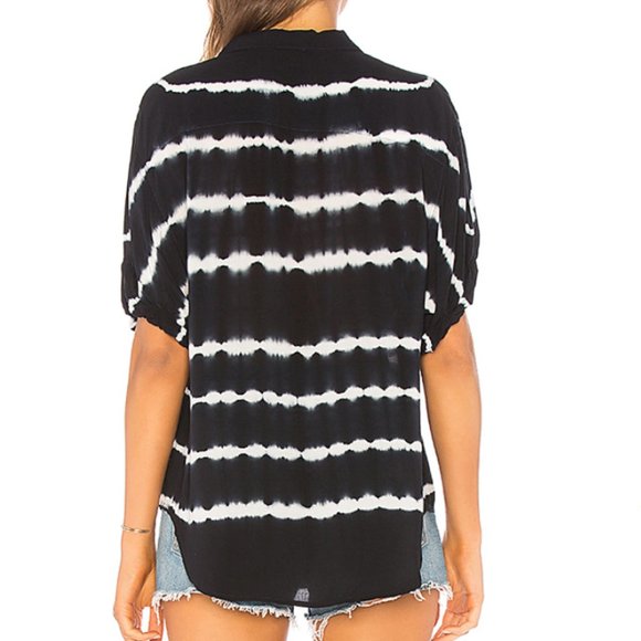 Splendid Revolve La Marea Tie Dye button Top sz S - Picture 2 of 8